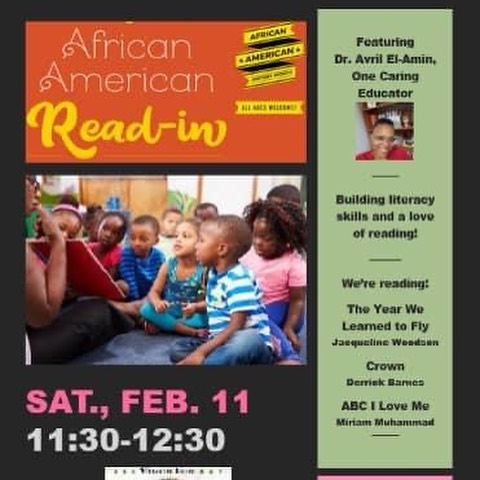 Black History Month African American Read In